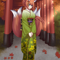 cysh in a lovely furisode  oc commission  by batusawa-d90qa0o